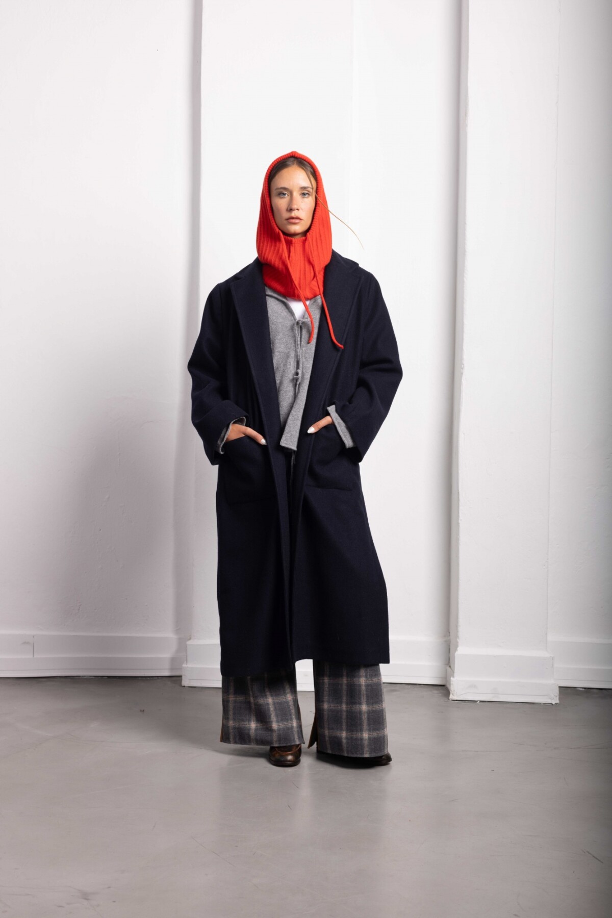 Tapado Patria Lana Azul