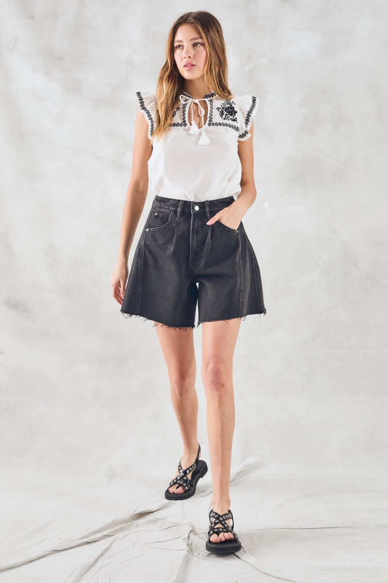 Blusa Bordado Blanco