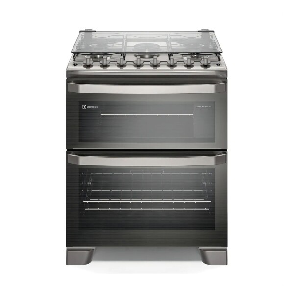 Cocina 5 Hornallas Doble Horno Inox Acero inoxidable