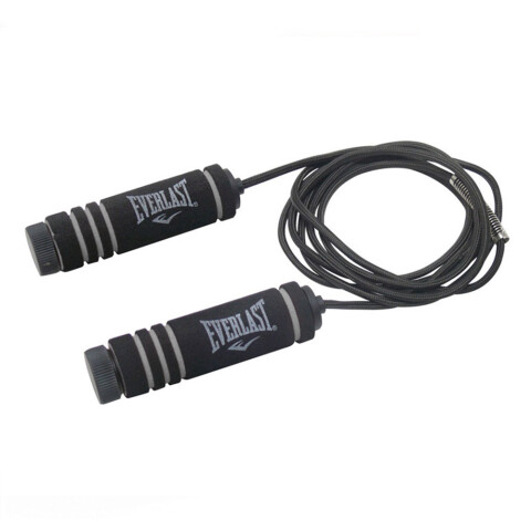 SOGA DE SALTAR EVERLAST BK/OR BLACK/GREY