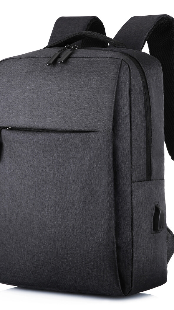 MOCHILA HERALD TRIBUNE NEGRO