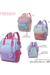 Mochila trendy degrade Rosa
