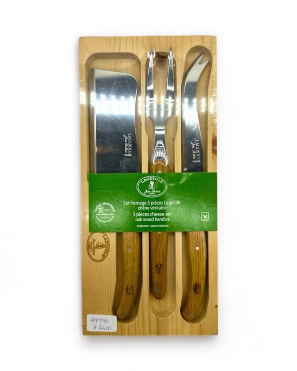 Set Queso Madera Laguiole 