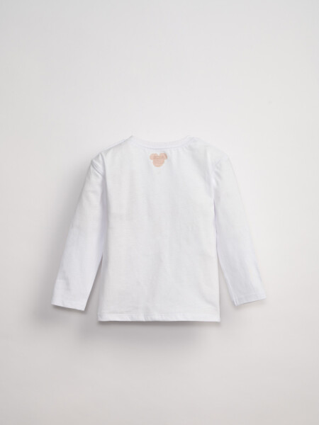 Remera estampa Minnie Crudo