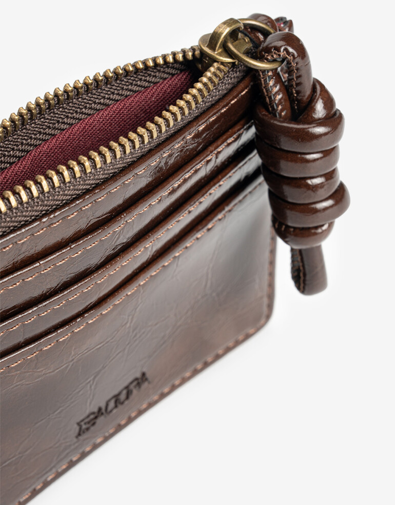 Tarjeteros Billetera - Marron Chocolate