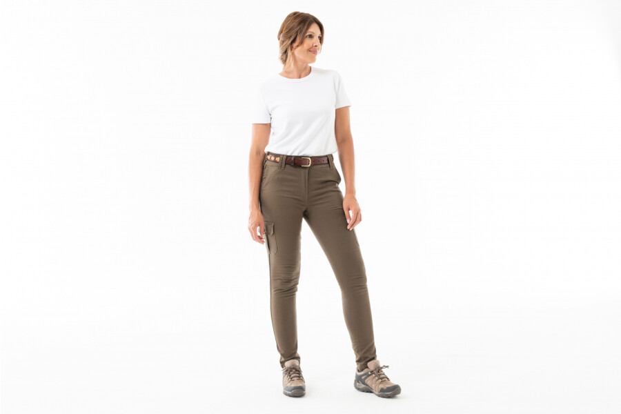 PANTALON CARGO URBANO M ELASTI Verde