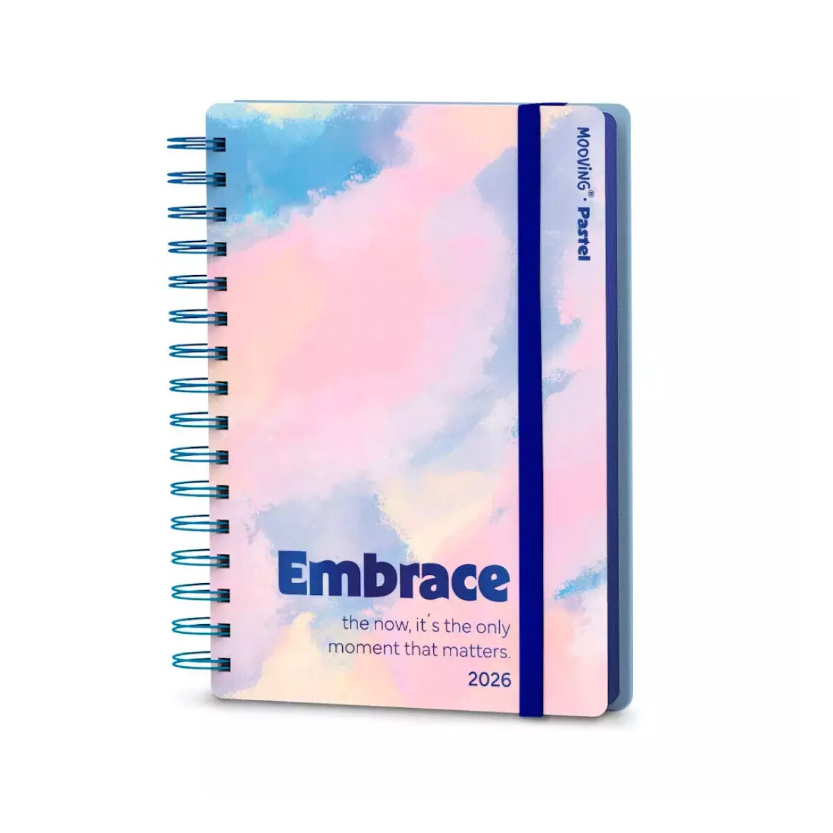 Agenda Mooving Semanal 15 x 21 cm 2026 Pastel 