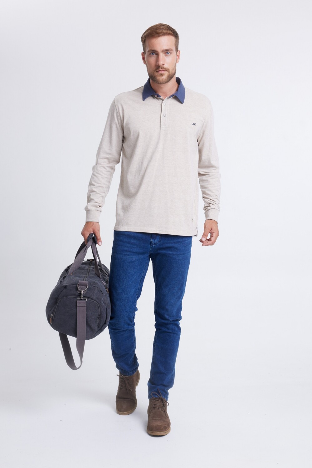 BOLSO DE LONA GRANDE Negro