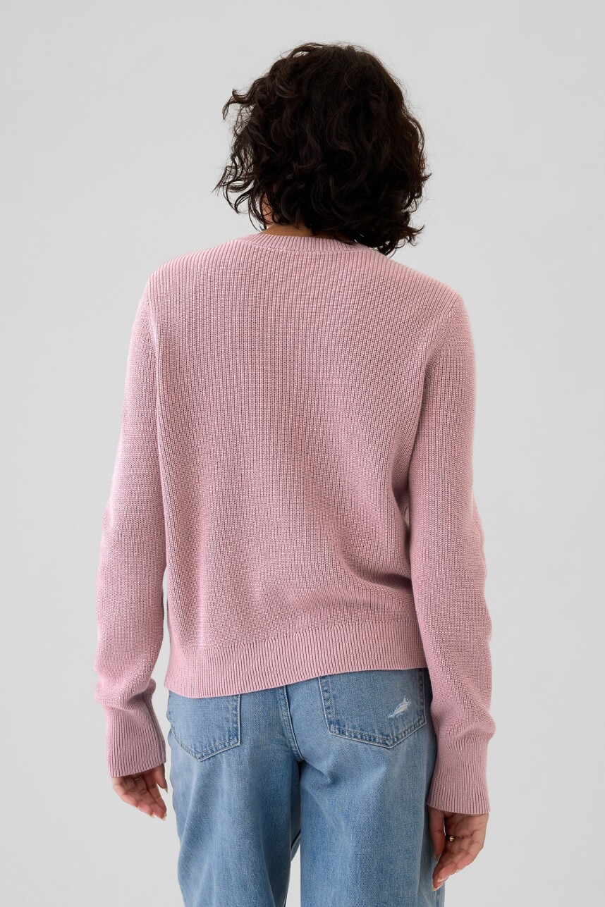 Buzo Logo Gap Mujer Lilas Pink 16-1708 Tcx
