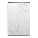 CUADRO CANVAS 60x90cm MARCO NEGRO PINTURA BLANCO 2 CUADRO CANVAS 60x90cm MARCO NEGRO PINTURA BLANCO 2