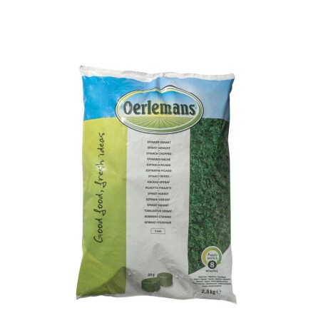 Espinaca picada 2,5 kg Espinaca picada 2,5 kg