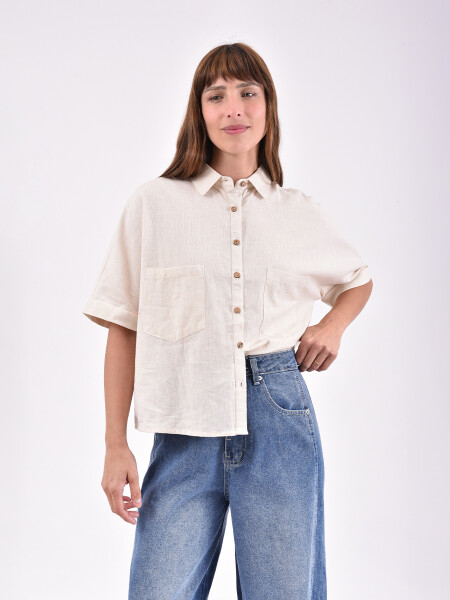 CAMISA COZUMEL CRUDO