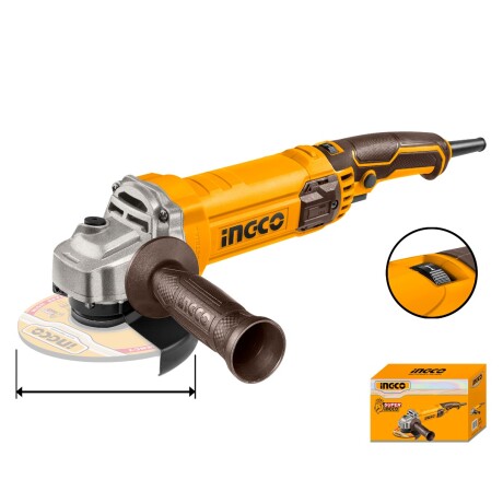 AMOLADORA 1100W VEL VARIABLE 125MM INGCO AG1100385 001