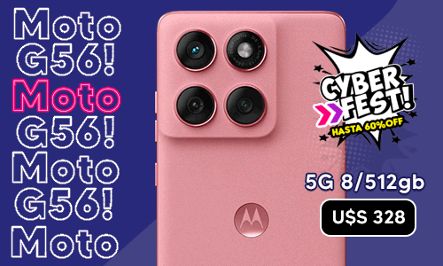 ¡Motorola G56 en oferta CyberFest!