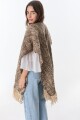 Ruana Cover Te/Marron