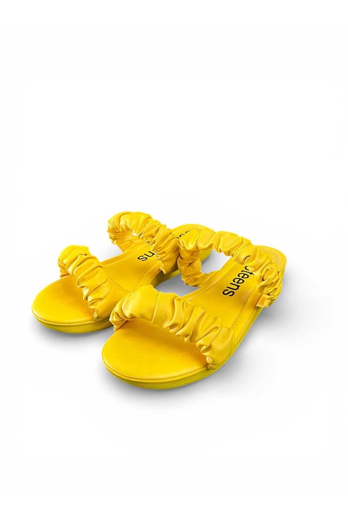 SANDALIA EUROTEENS 2 TIRAS Amarillo