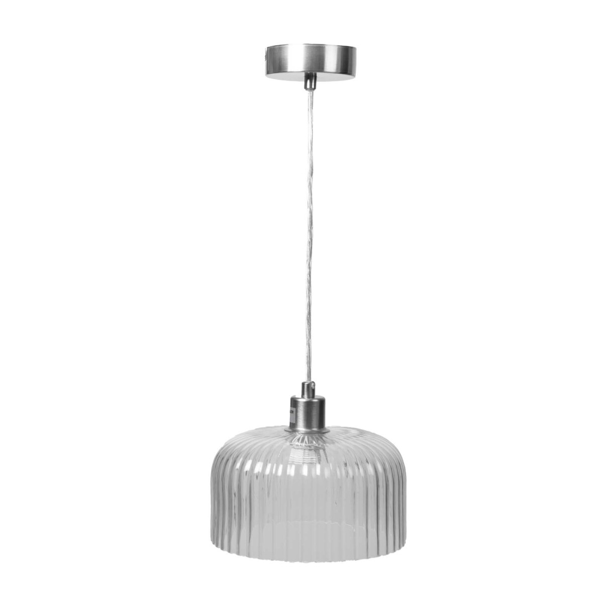 LÁMPARA DE TECHO LP95677 - METAL-Y-VIDRIO TRANSPARENTE LP95677 