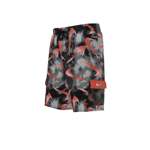 7" VOLLEY SHORT BLACK BLACK