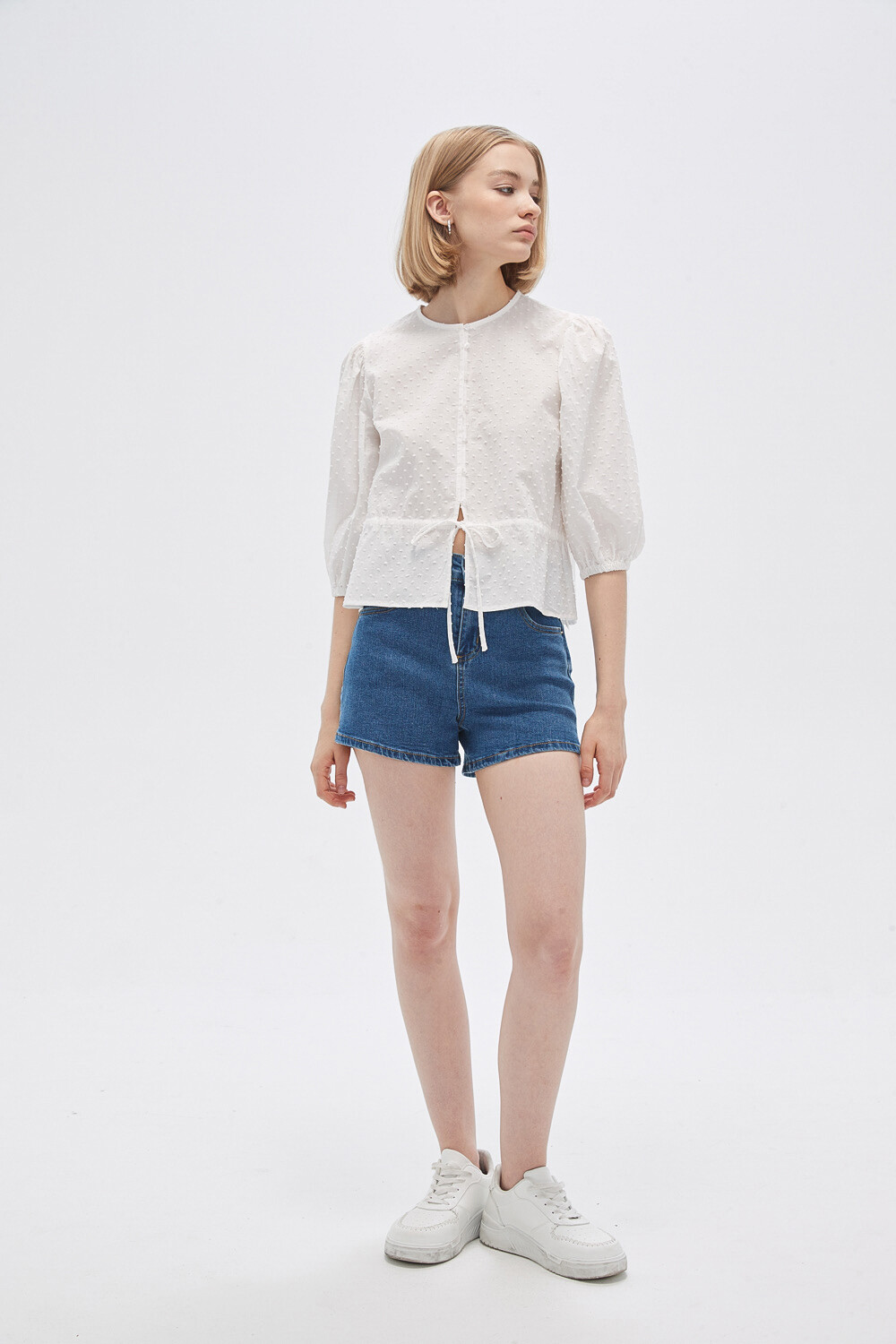 Blusa Goujer Marfil / Off White