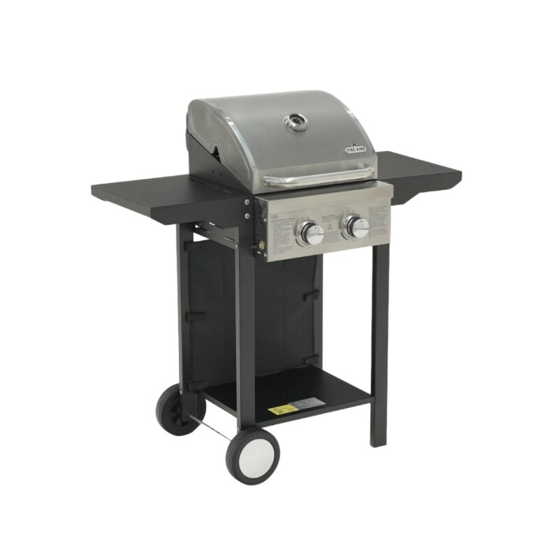Parrilla Barbacoa A Gas Fire King Grill Kyqm22 Con Ruedas Parrilla Barbacoa A Gas Fire King Grill Kyqm22 Con Ruedas