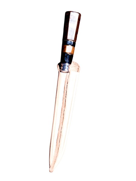 Cuchillo de Guampa y Madera