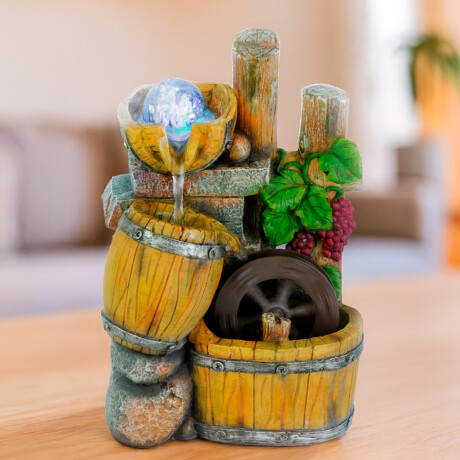 Fuente De Agua Barriles Amarillos Fuente De Agua Barriles Amarillos