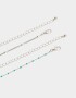Collares Cortos Religioso Collar Corto Con Cruz - Plateado