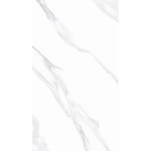 Porcelanato Bianco Carrara 61x106.5 cm Pulido Brillante y Rectificado Porcelanato Bianco Carrara 61x106.5 Cm Pulido Brillante Y Rectificado