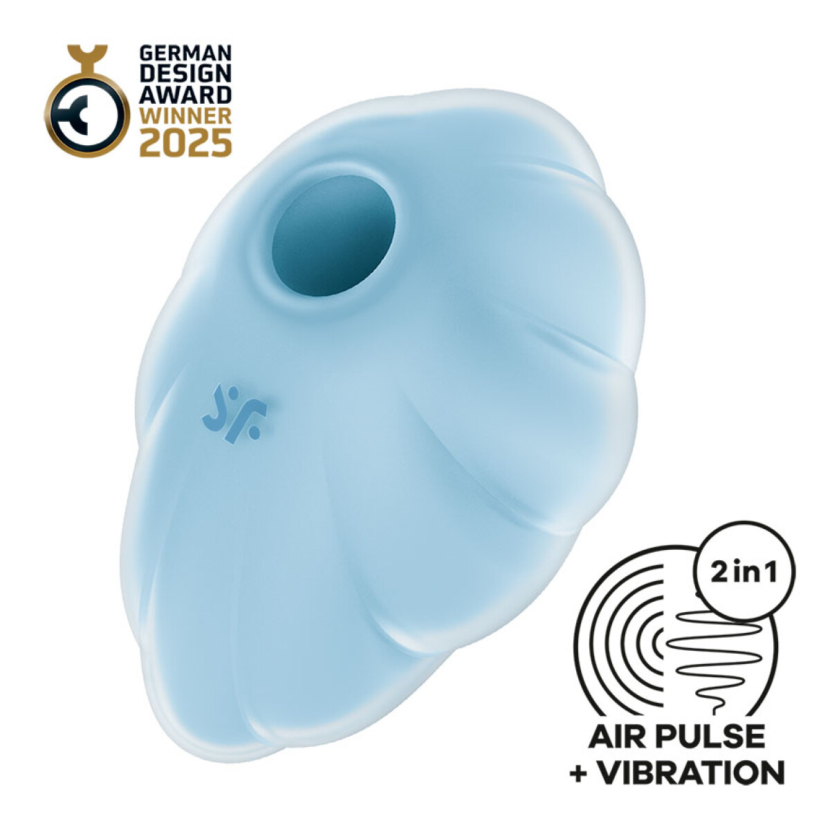 Satisfyer Cloud Dancer Succionador Clítoris Vibrador - Azul 