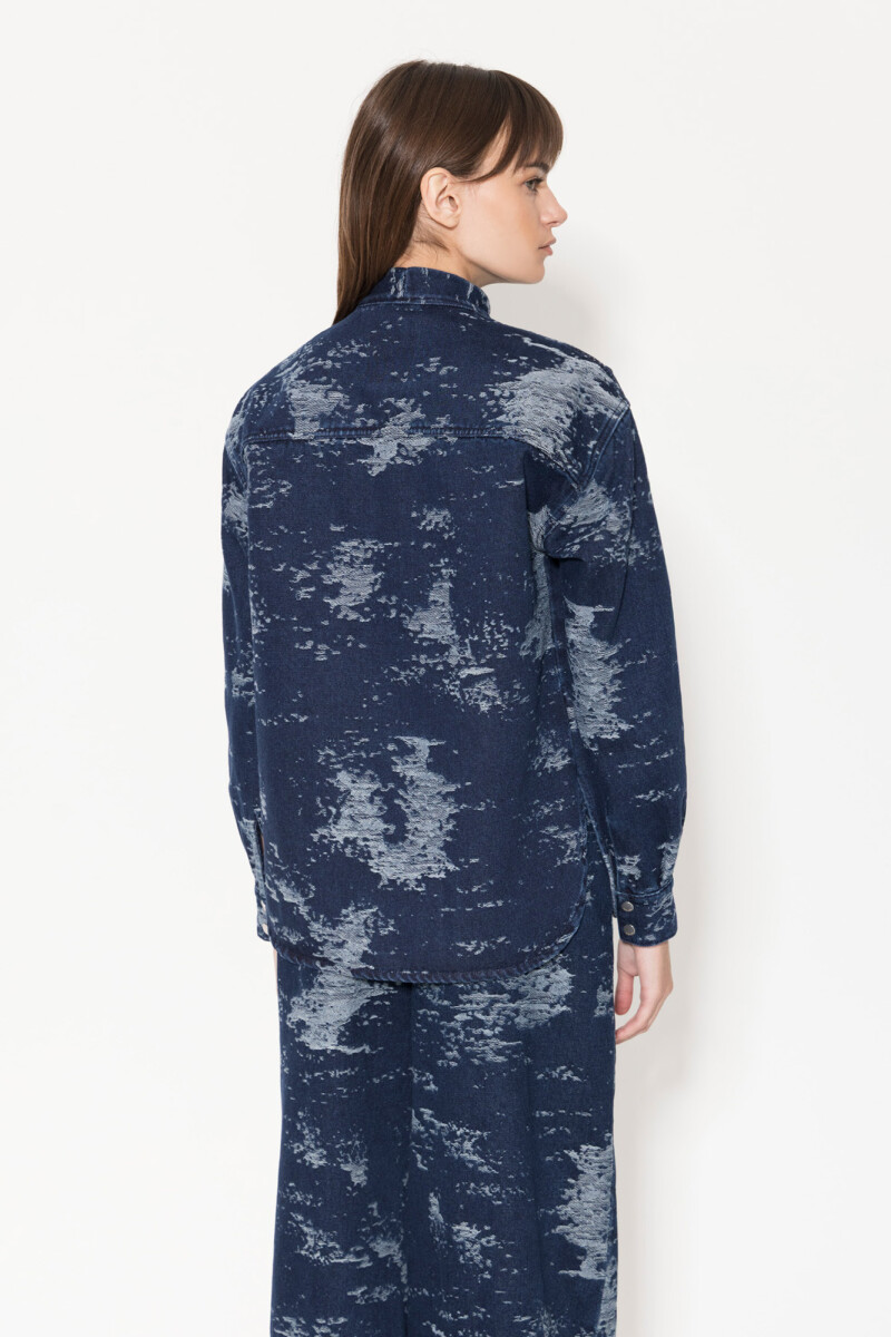 CAMISA COMBAT Azul