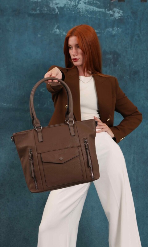 CARTERA MALVON CHOCOLATE