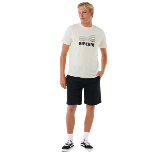 Remera Rip Curl Surf Revival Capture Tee - Blanco Remera Rip Curl Surf Revival Capture Tee - Blanco