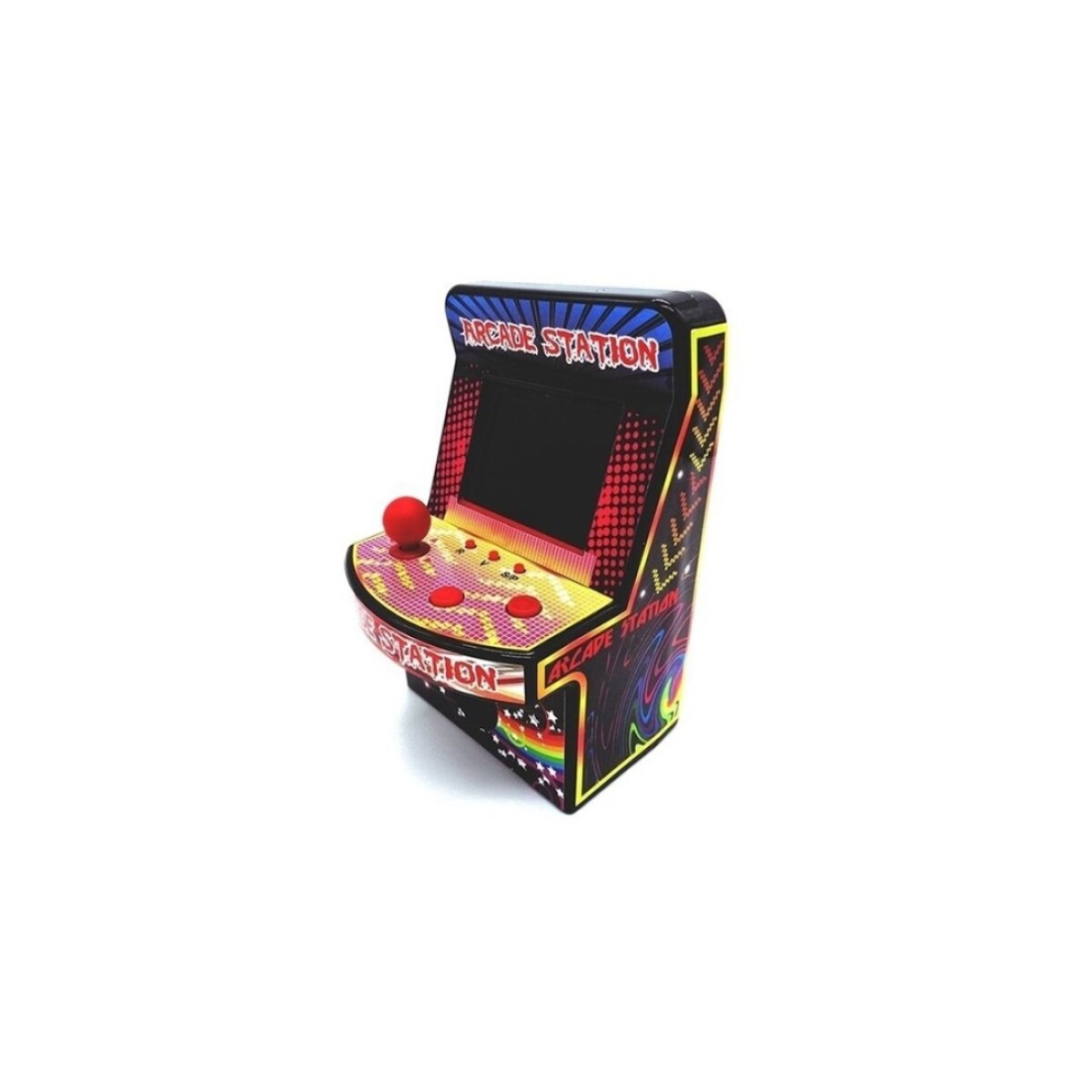 MAQUINITA ARCADE MINI 240 JUEGOS - NEGRO 