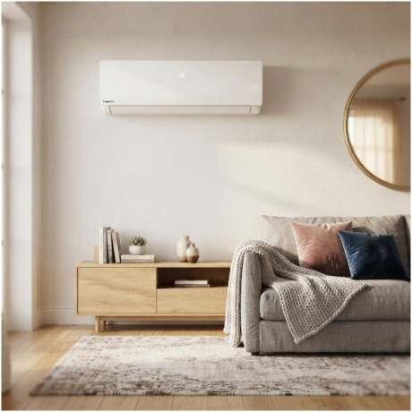 Aire Acondicionado Split HOGARON 12000 BTU On/Off Frío Calor Gas R32 Eco Compresor Rotativo Incluye 3M de Cañería de Cobre Aire Acondicionado Split HOGARON 12000 BTU On/Off Frío Calor Gas R32 Eco Compresor Rotativo Incluye 3M de Cañería de Cobre
