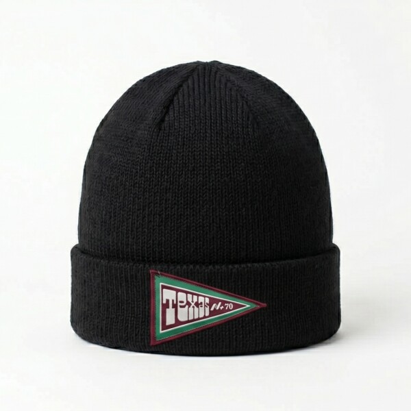 Gorro Tejido Texas Black