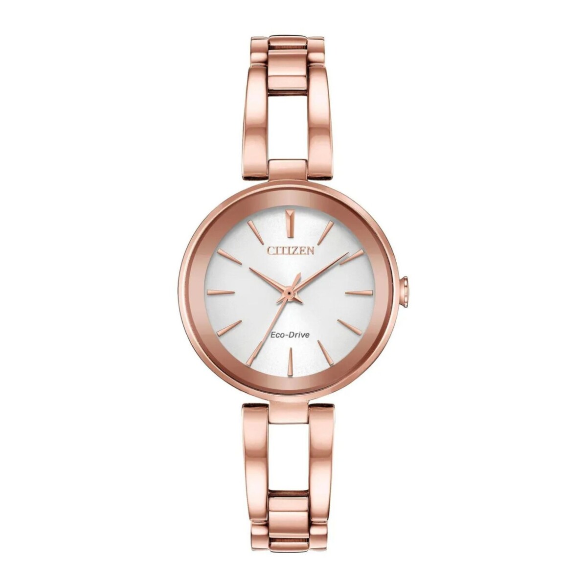 Reloj Citizen Eco-Drive EM0639-81A para mujer en acero - Rosé 