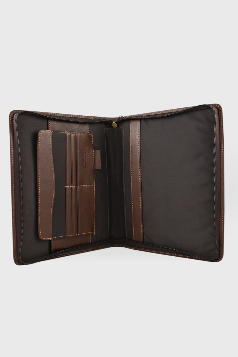 Porta Agenda Mediano Marrón