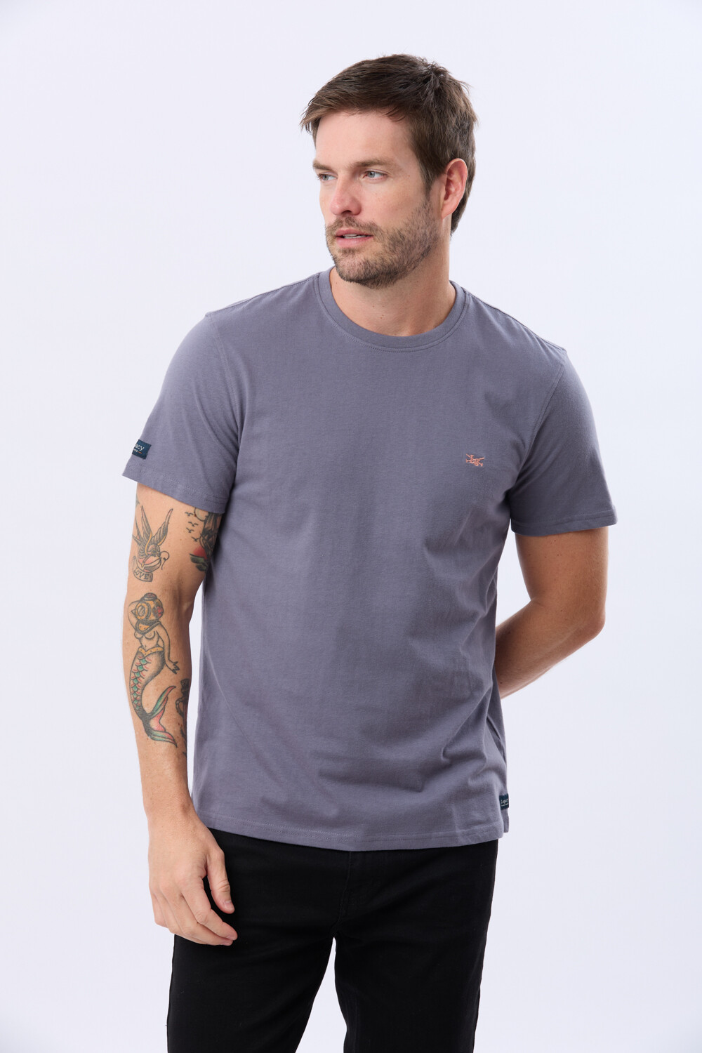 REMERA BÁSICA DE ALGODÓN Indigo