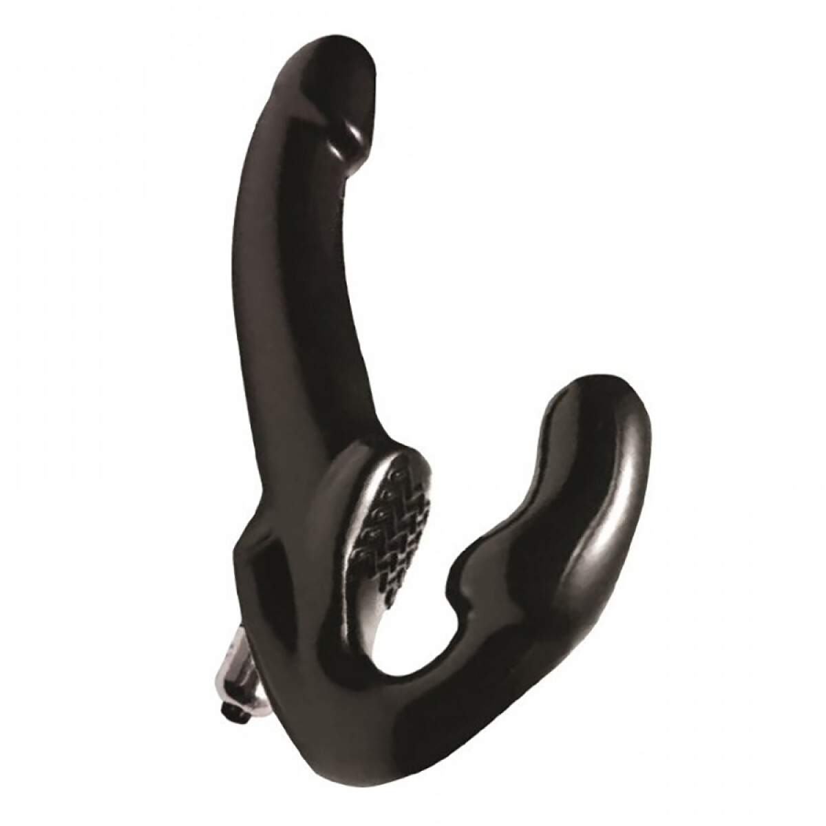 Gun Macizo Rosa L Arnés Vibrador - Negro 