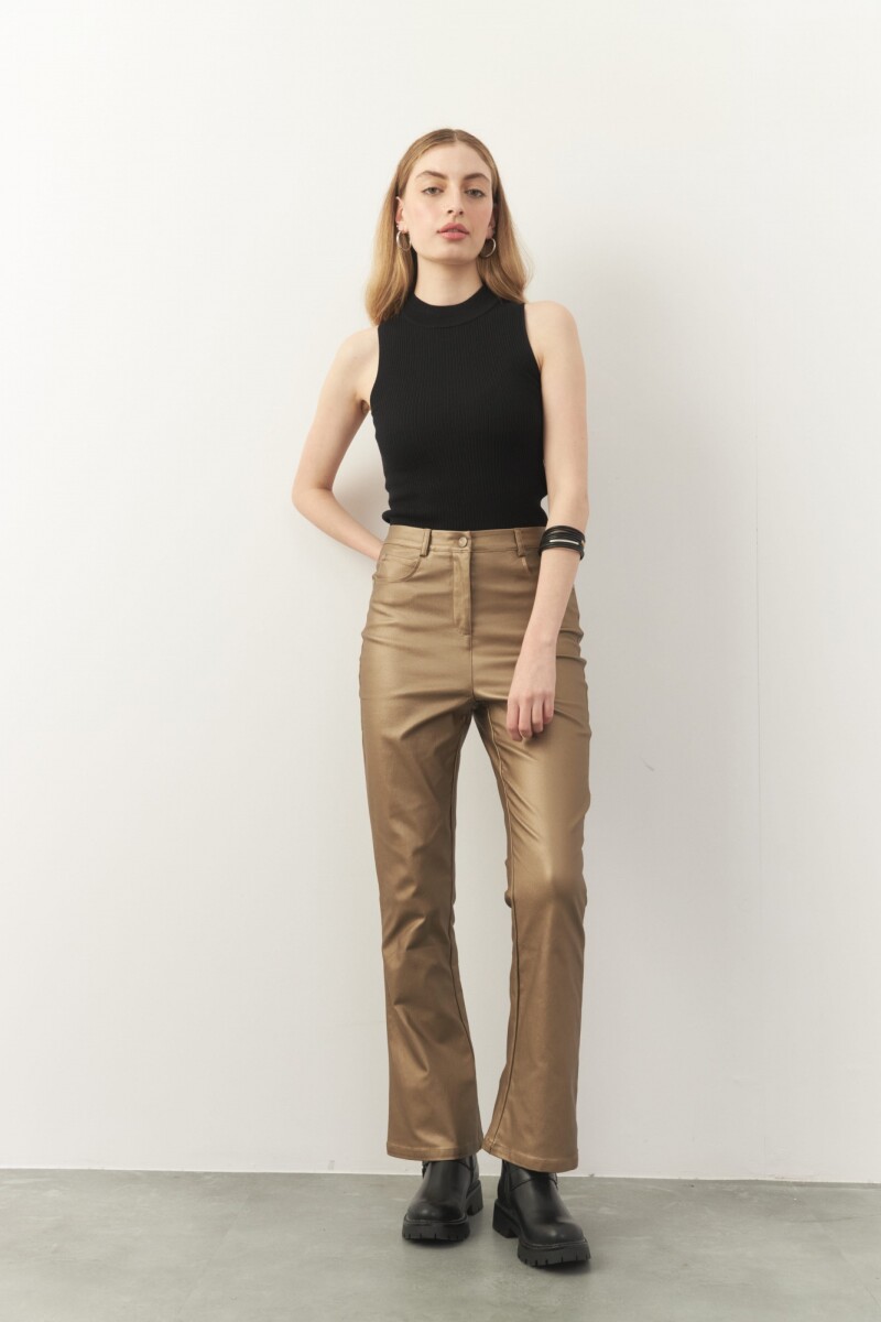 PANTALON DORIAN Dorado