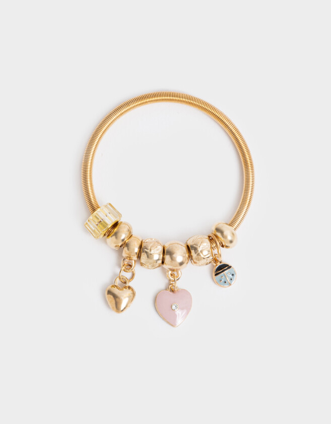 Pulseras Infantiles Mariposas Pulsera Con Mariposas - Dorado