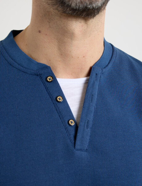 520911 T-SHIRT HARRY Azul Piedra