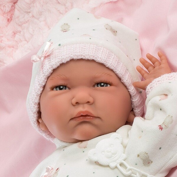 Muñeca Llorens Lalo Lala Lloron Cambiador Colores Promo Variante Rosa