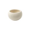 MACETERO PLAST BEIGE CL 20X17CM Unica