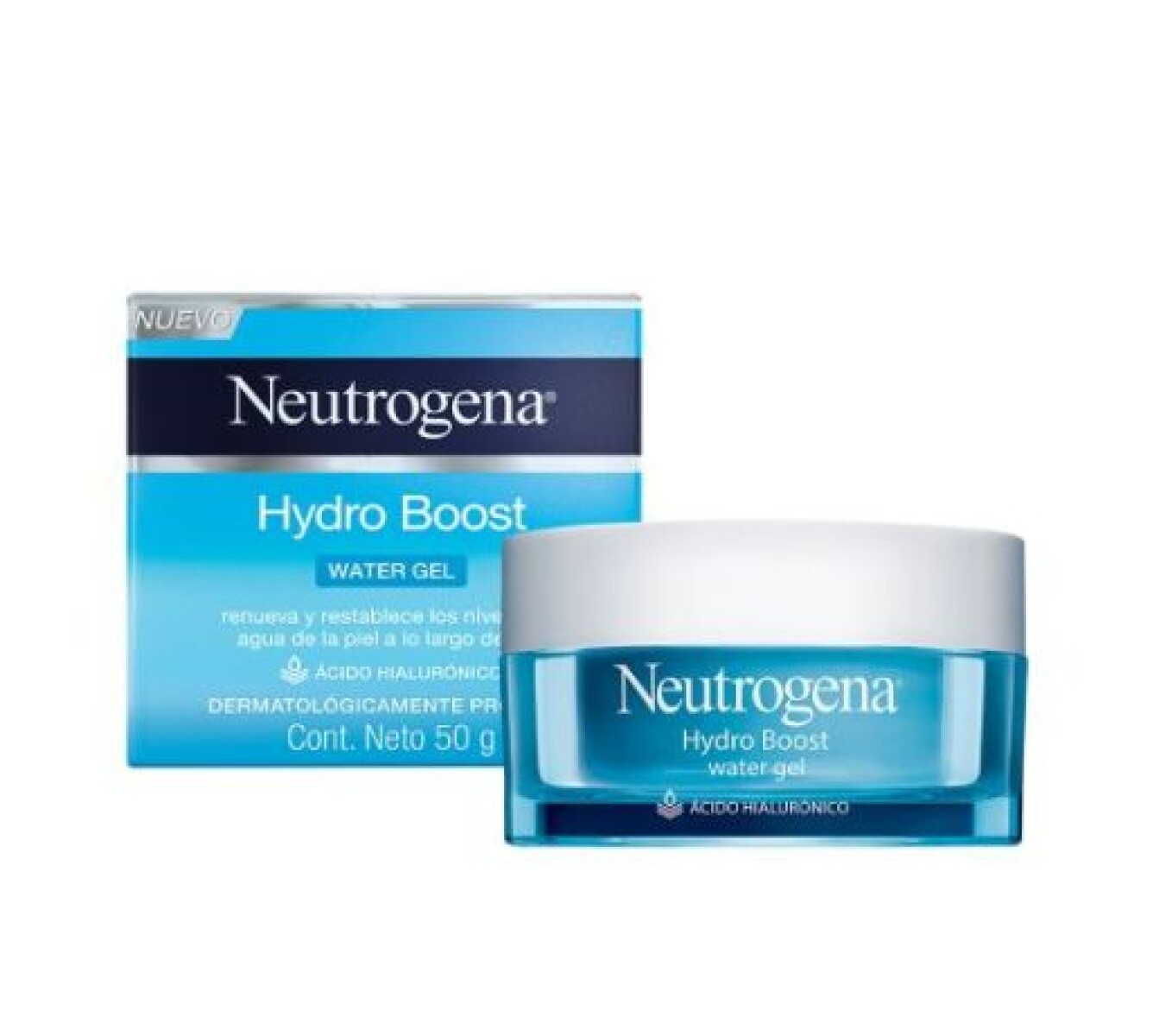 Neutrogena Hydro Boost Gel Hidratante Facial 50 g – Hidratación Ligera