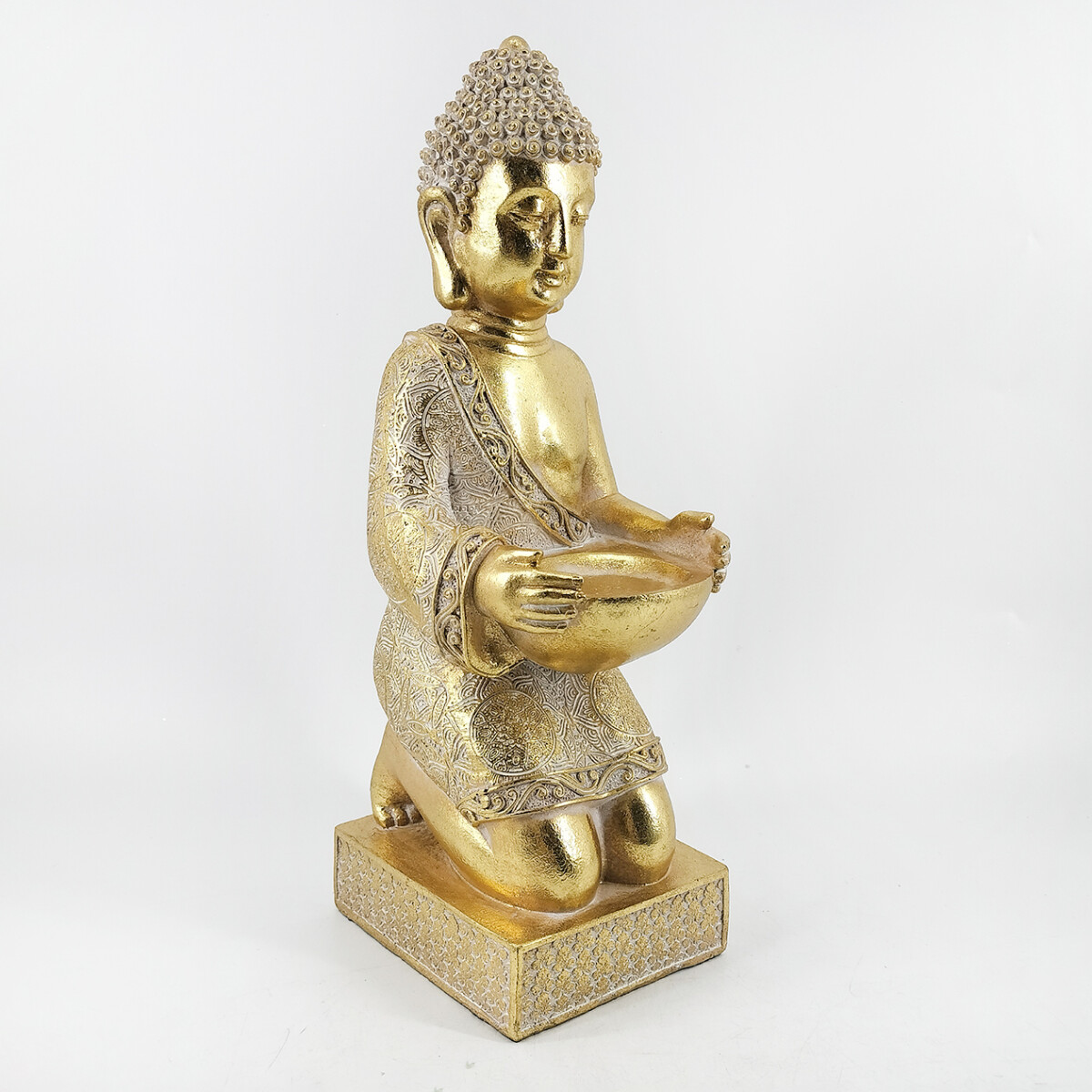Buda TASHI Porta Vela Dorado 