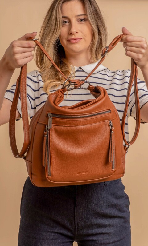 CARTERA MOCHILA CALENDULA HABANO