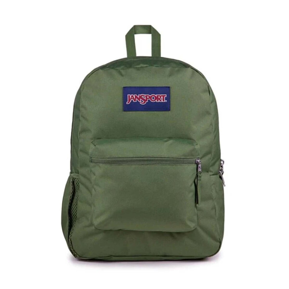 Mochila Escolar Jansport Cross Town Original Unisex Urbana - Cargo Green 