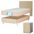 Juego Completo Somier Koala Juvenil 100x190 Beige Juego Completo Somier Koala Juvenil 100x190 Beige