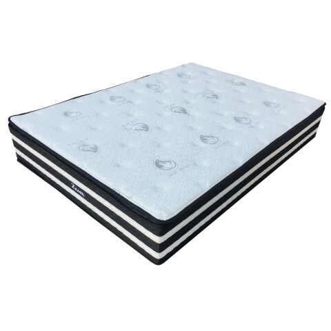 Colchón ZZZEN - 2 Plazas – Pillow Top – Espumas EPS + D33 – 138x188x32 cm – Firme - Duro Colchón ZZZEN - 2 Plazas – Pillow Top – Espumas EPS + D33 – 138x188x32 cm – Firme - Duro